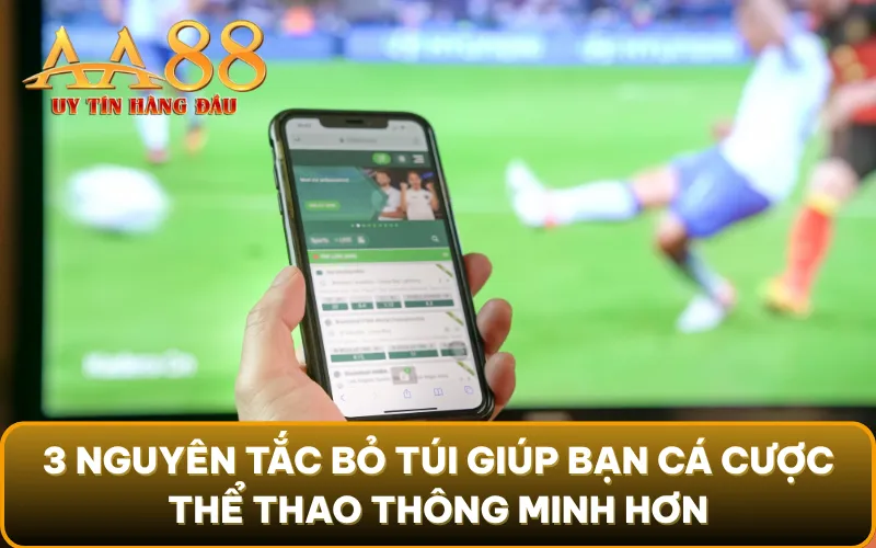 3 nguyên tắc bỏ túi giúp bạn cá cược thể thao thông minh hơn