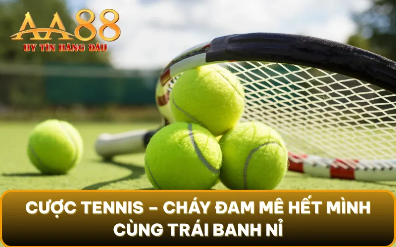 Cược Tennis – Cháy đam mê hết mình cùng trái banh nỉ