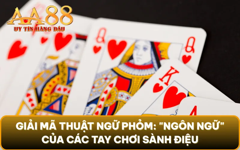 Giải mã thuật ngữ phỏm: "Ngôn ngữ" của các tay chơi sành điệu